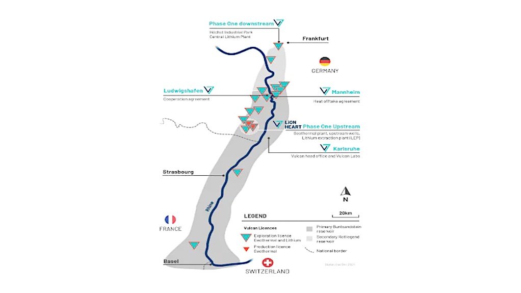 Location map of Lionheart lithium