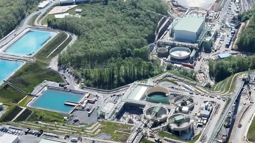 Aerial view of the Skouries project