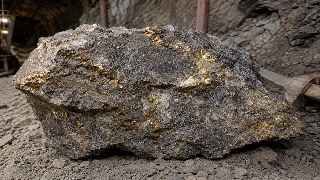 Image of gold ore