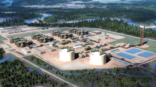 LNG Canada facility