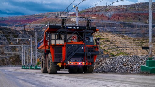 Mine truck
