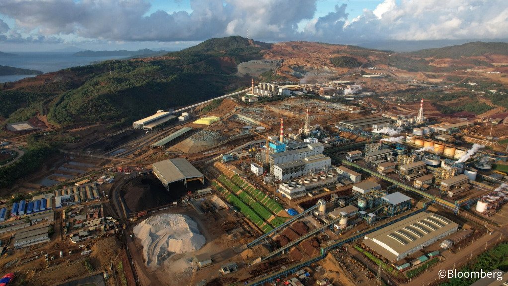 Nickel mining in Indonesia