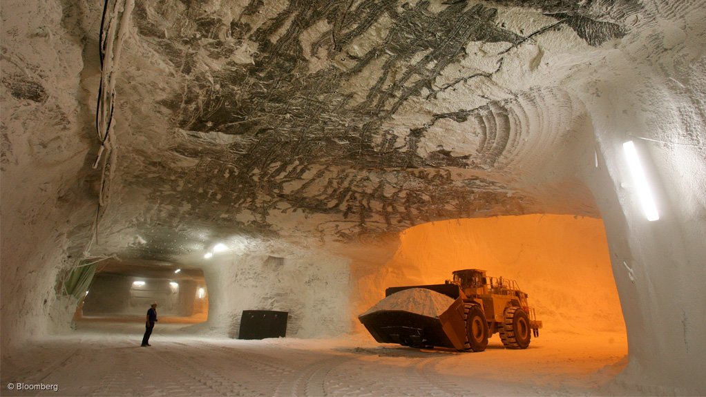 Canadian potash mine