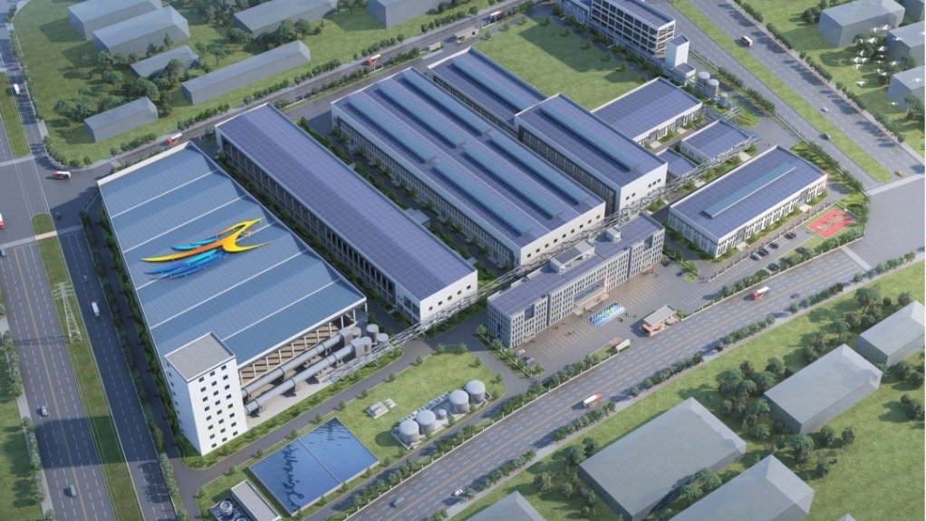 Firebird schematic for a future commercial-scale manganese sulphate facility