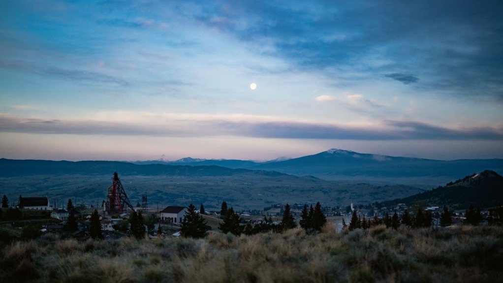 Butte mining district in Montana