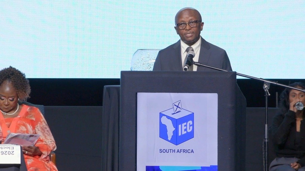 IEC chairperson Mosotho Moepya