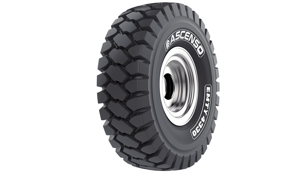 Image of an Ascenso Tyres all-steel radial off-the-road tyre
