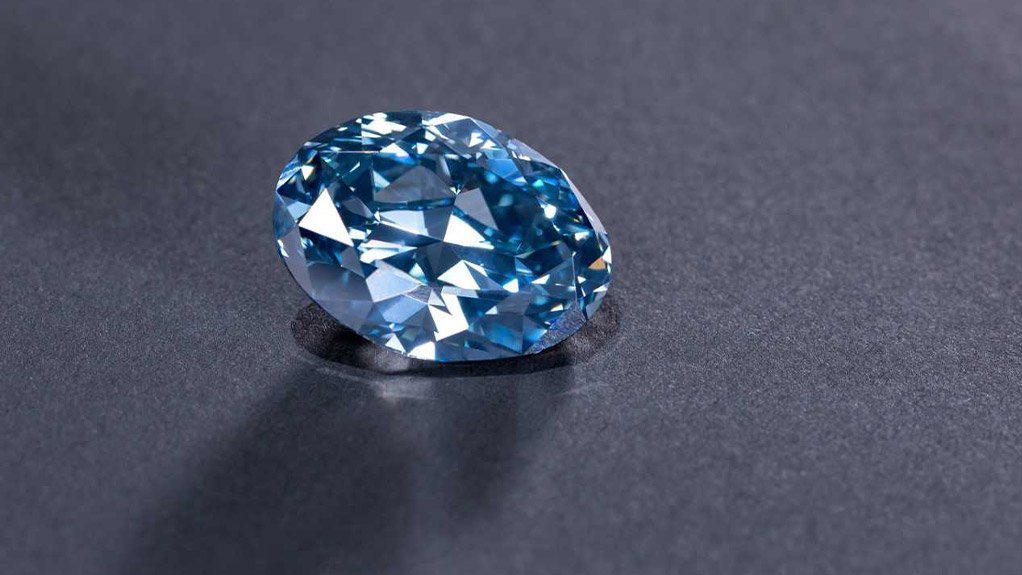 Blue diamond