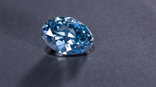 Blue diamond