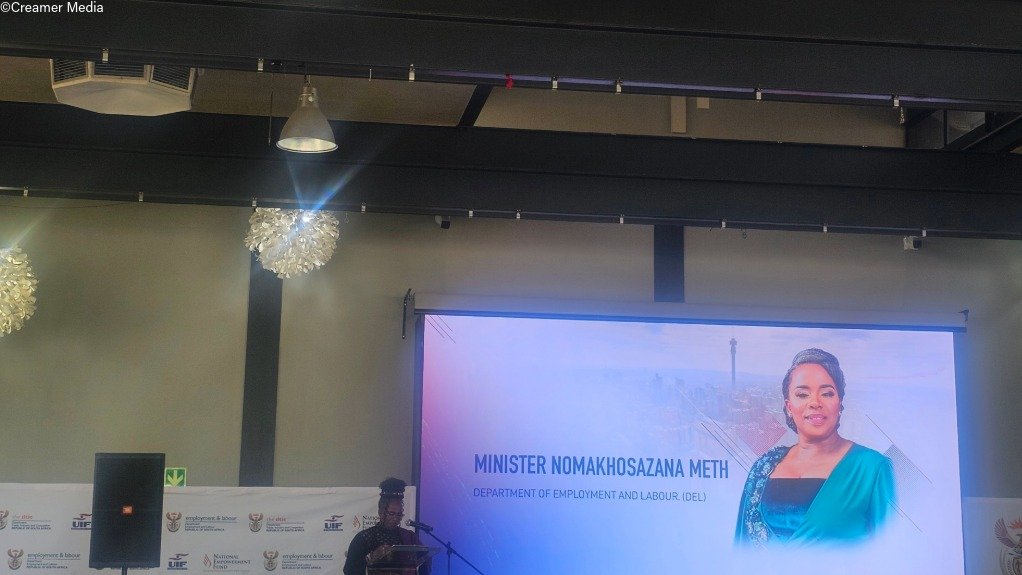 An image of Employment and Labour Minister Nomakhosazana Meth