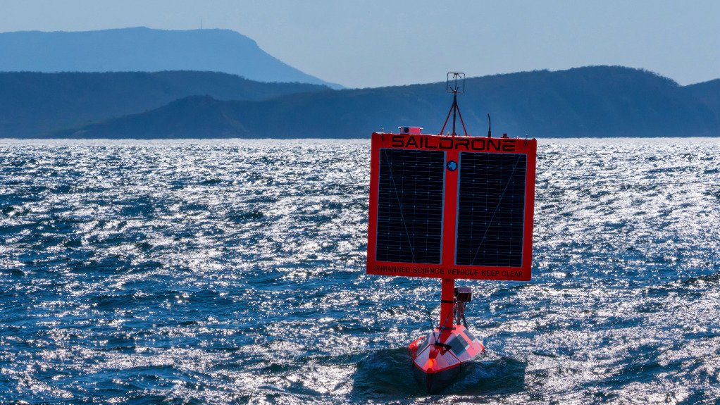 A Saildrone USV