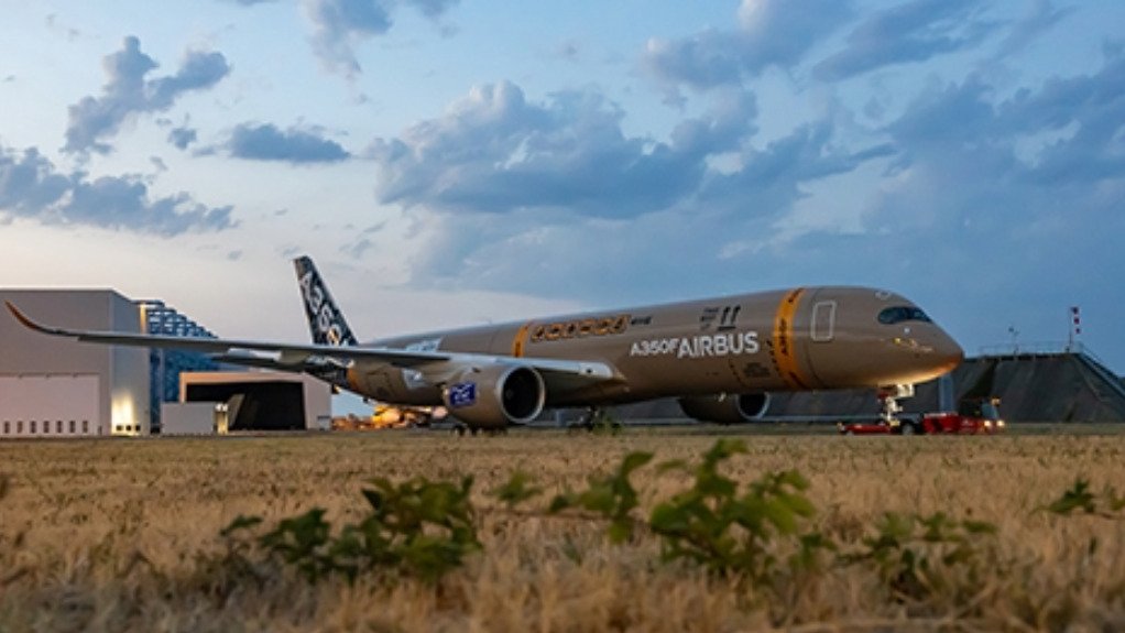 An Airbus A350F