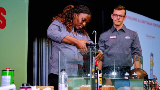 An image of a demonstration at Henkel's Training Day