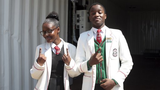 Engen strengthens STEM education at Ebenezer Majombozi High School with solar power