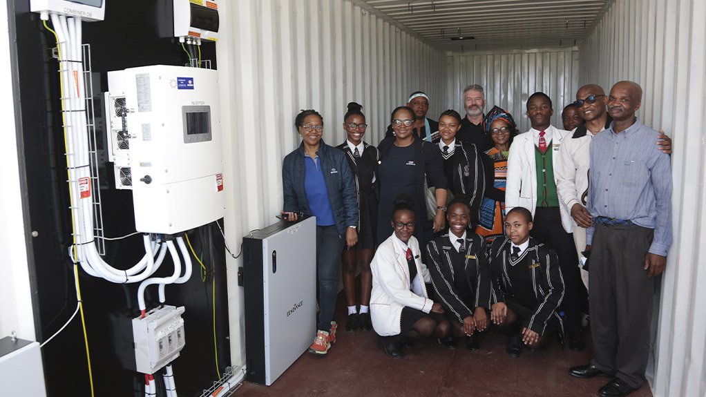 Engen strengthens STEM education at Ebenezer Majombozi High School with solar power