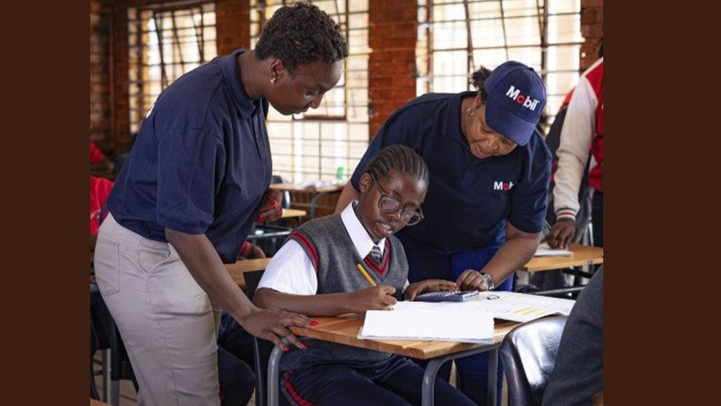 Mobil™ Give a Drop brings practical mathematics support to Kagiso school