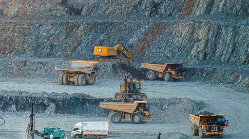 Mining under way at the Boroo mine