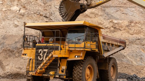 Image of quarrying equipment on site