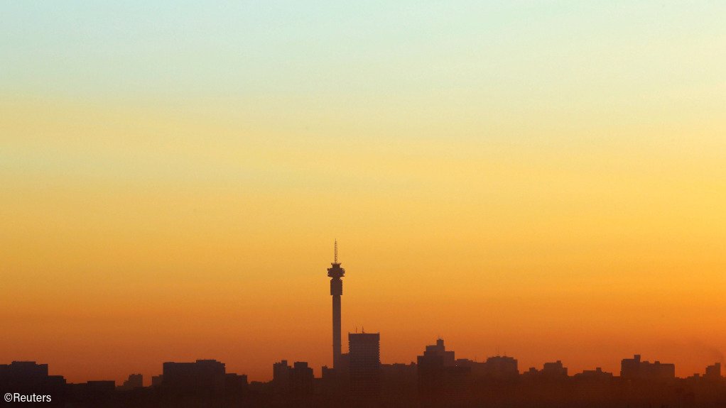 The Joburg skyline