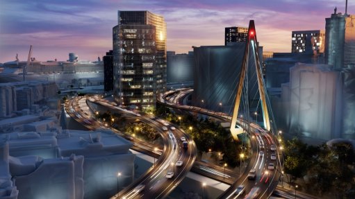 Artist's rendition of the Foreshore Precinct Project