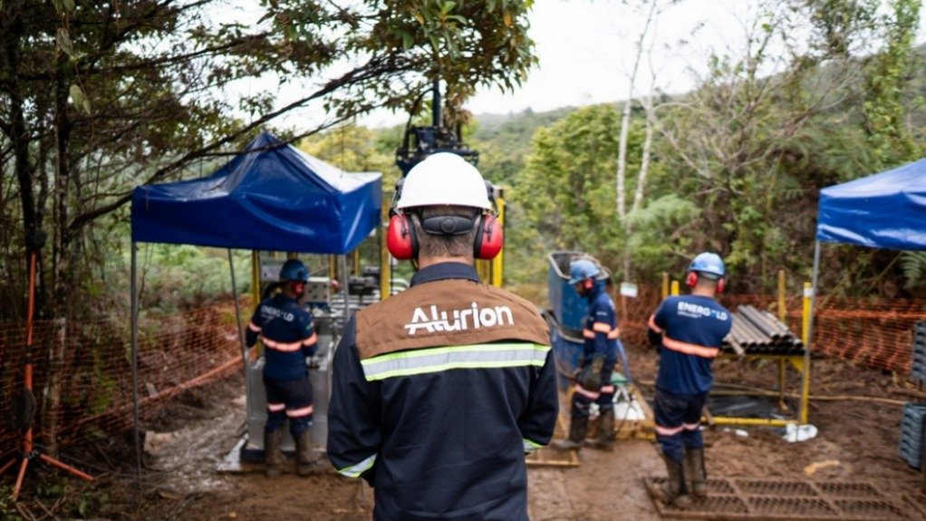 Alurion employee on site at Amargosa