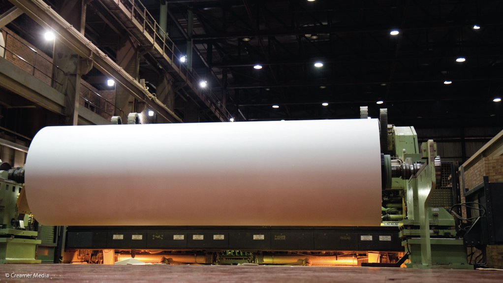 A roll of paper