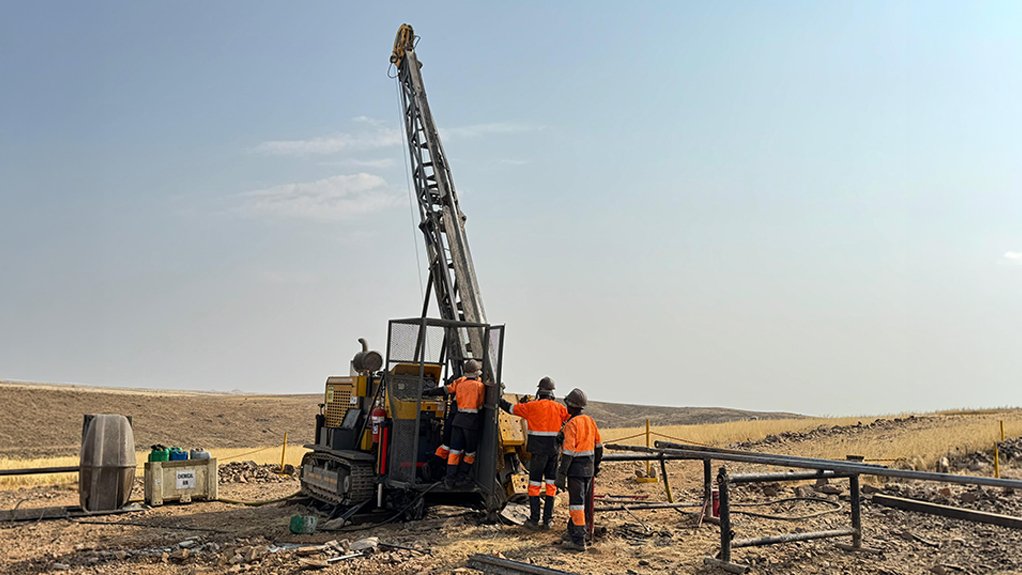 Drilling at Lithium Ridge.