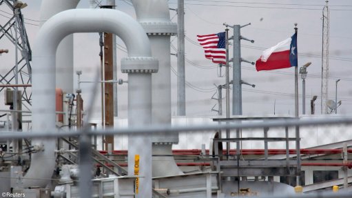 Crude oil infrastructure in Texas, in the US