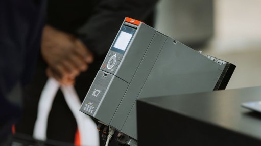 A the newly developed iC7-Automation variable-speed drive