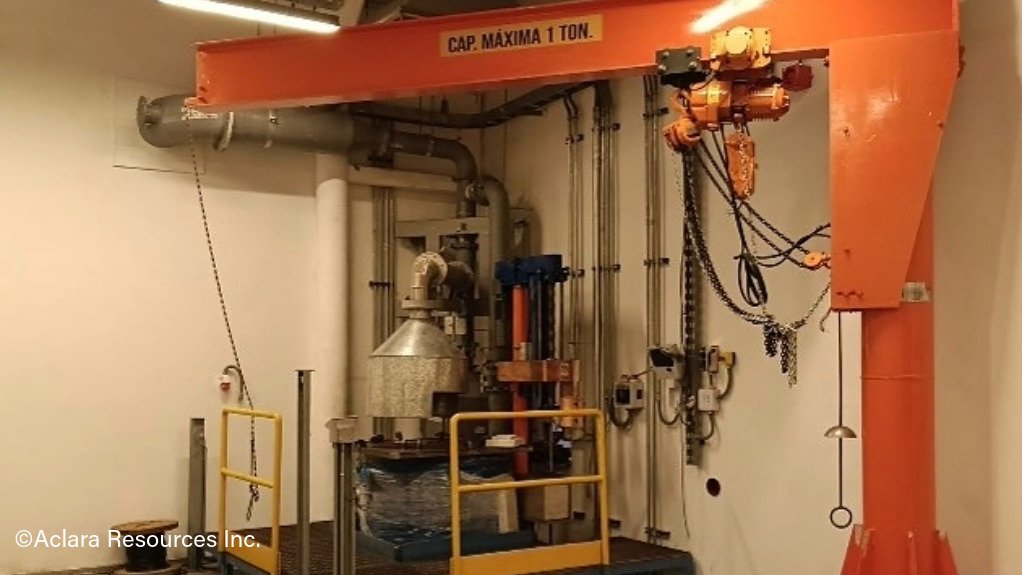Aclara Metals demonstration plant