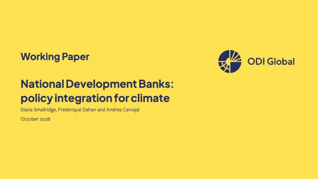 National Development Banks: policy integration for climate