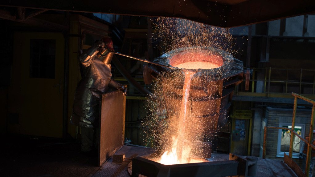 A KGHM copper smelter