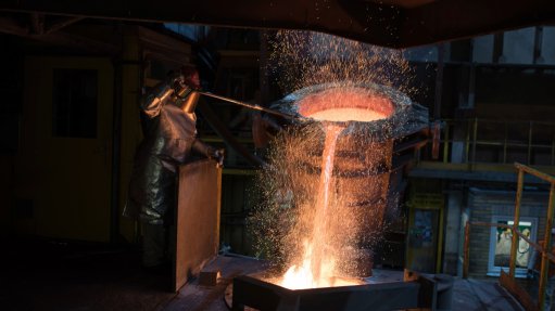 A KGHM copper smelter