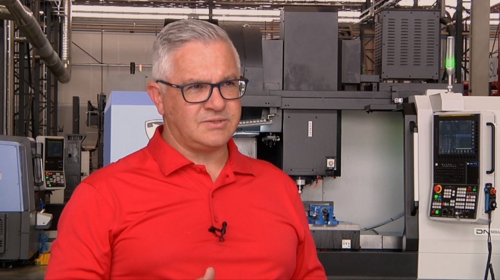 Screengrab of SEW-EURODRIVE national operations manager and compliance officer Greg Perry