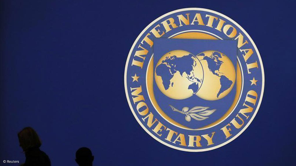 IMF logo at a conference