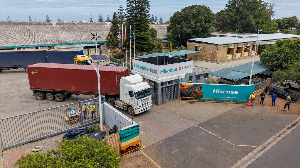 Inside the Hisense Atlantis manufacturing plant, marking 30 years in SA