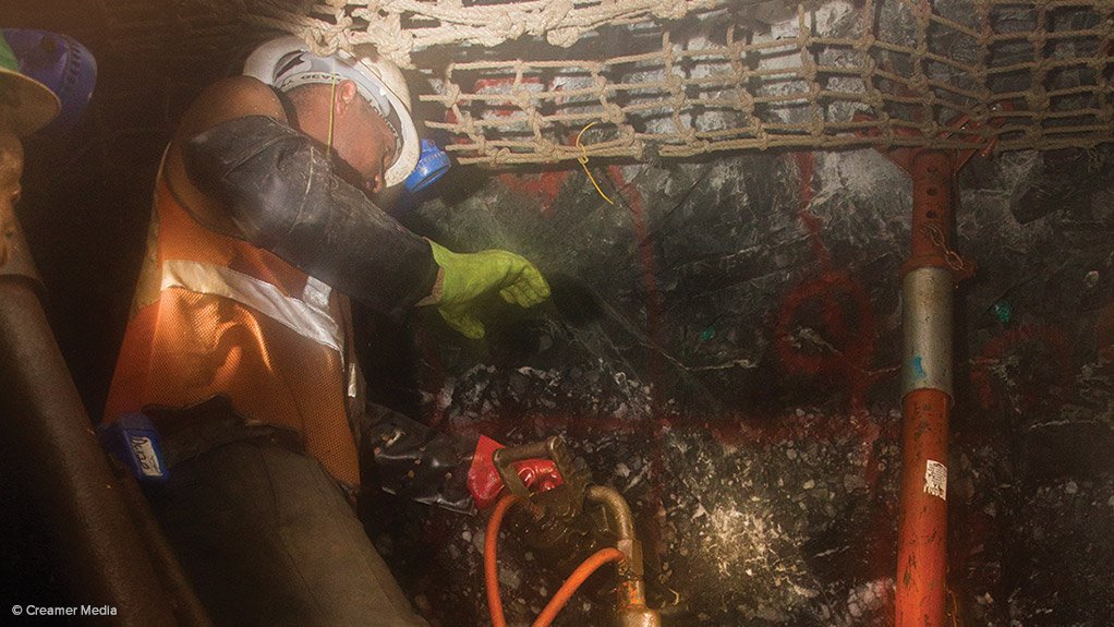 Underground mineworker