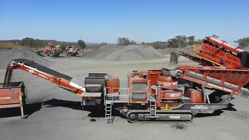TwisterTrac VS350H units are strengthening Pilot Crushtec’s growing Australian footprint