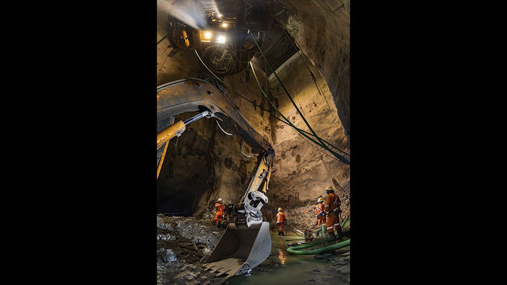 Decades of underground mining experience enable Cementation Africa to manage complex shaft sinking and mine development projects with confidence