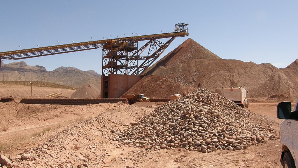 Safford copper mine