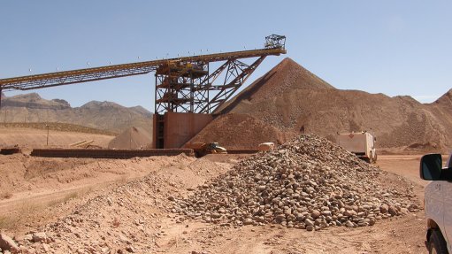 Safford copper mine