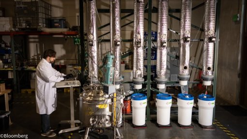 Endolith pilot-scale copper microbes testing