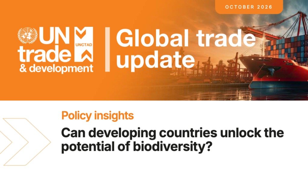 Global Trade Update (October 2026): Can developing countries unlock the potential of biodiversity? 