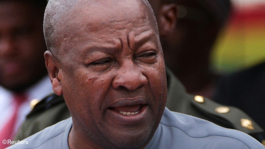 Ghana's President John Dramani Mahama