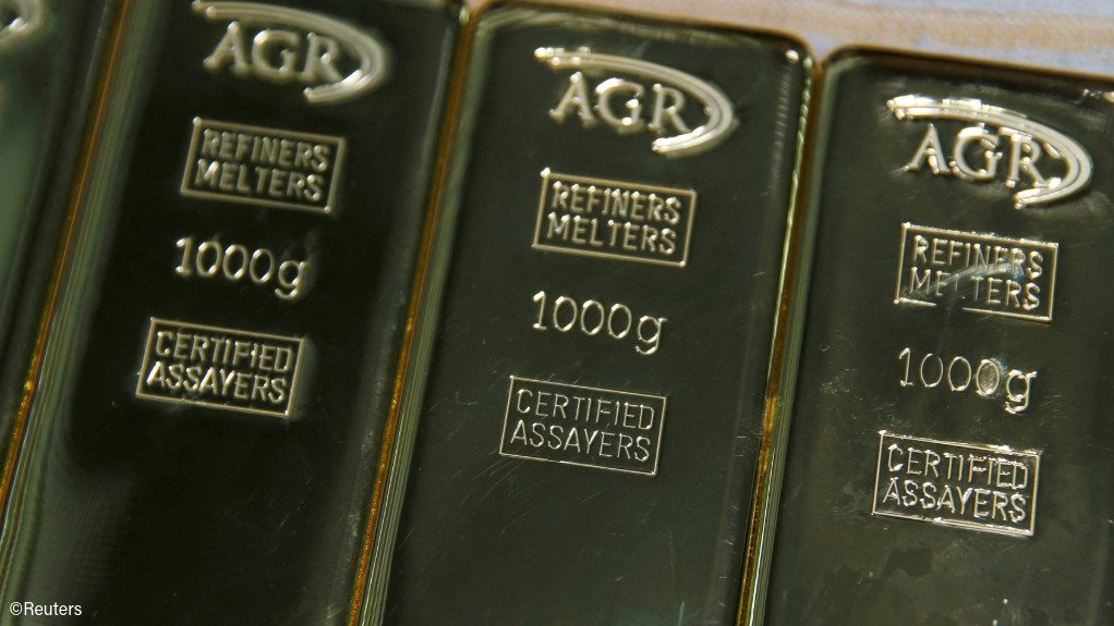 Gold bars produced by AGR in Uganda