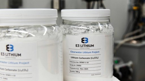 E3 lithium carbonate product