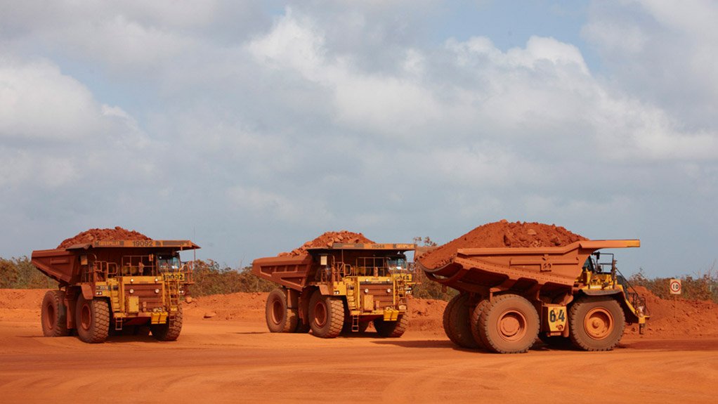 Rio Tinto trucks
