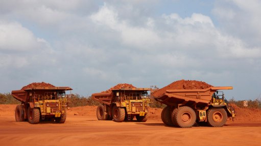 Rio Tinto trucks