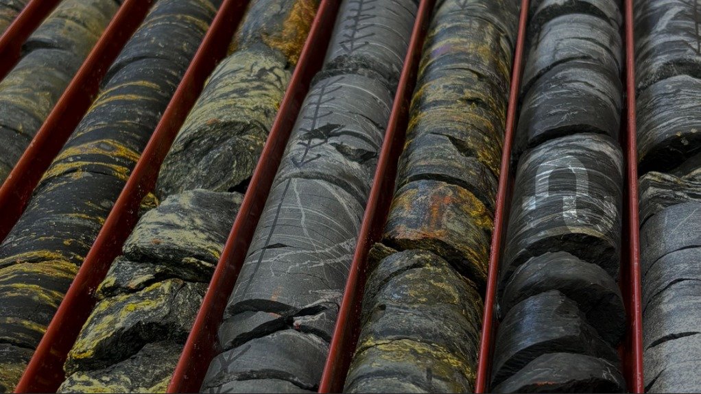 Uranium drill core