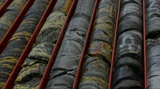 Uranium drill core